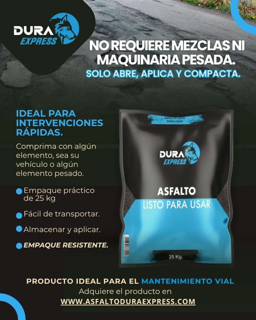 🚧✨ Con Dura Express, mantener tus vías en perfecto estado es así de fácil- abre, aplica y c